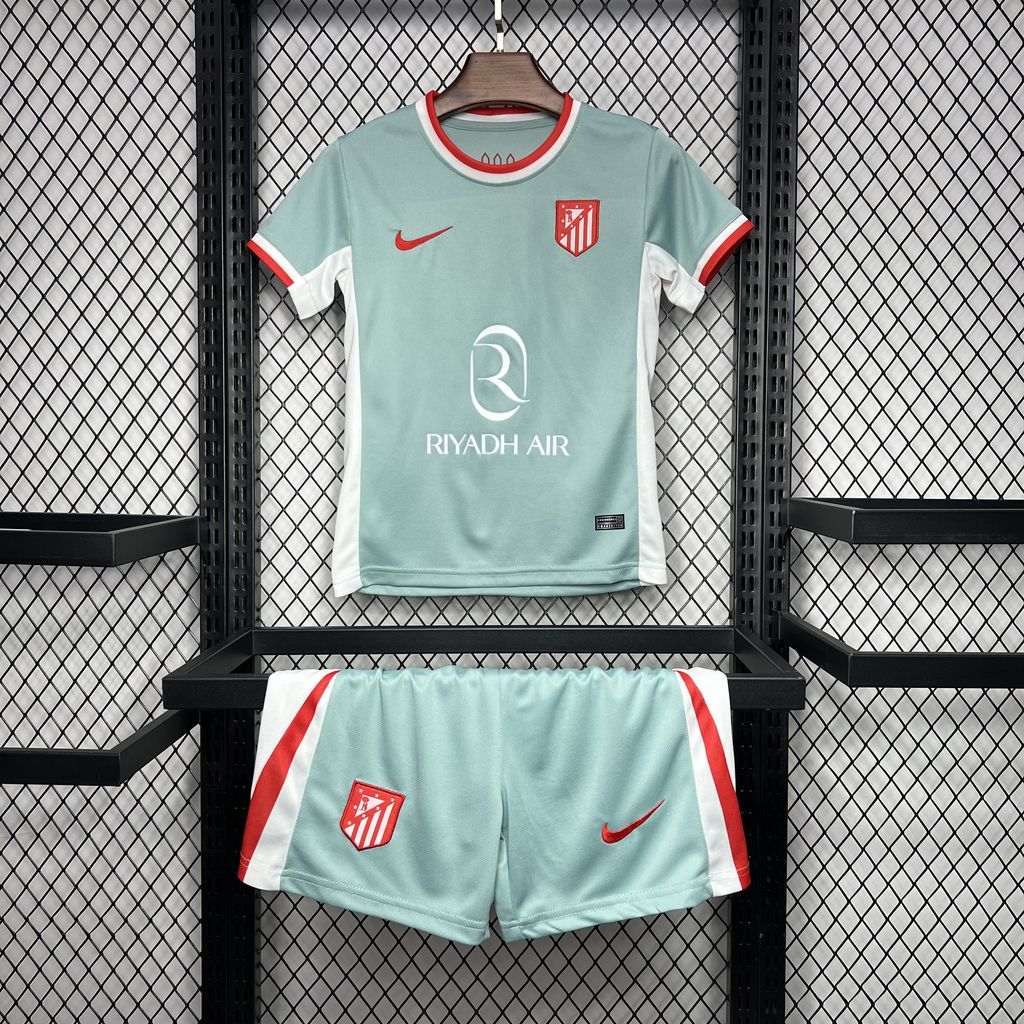 2024/2025 Atletico Madrid Away Soccer Jersey AAA fan-grade Kids Size