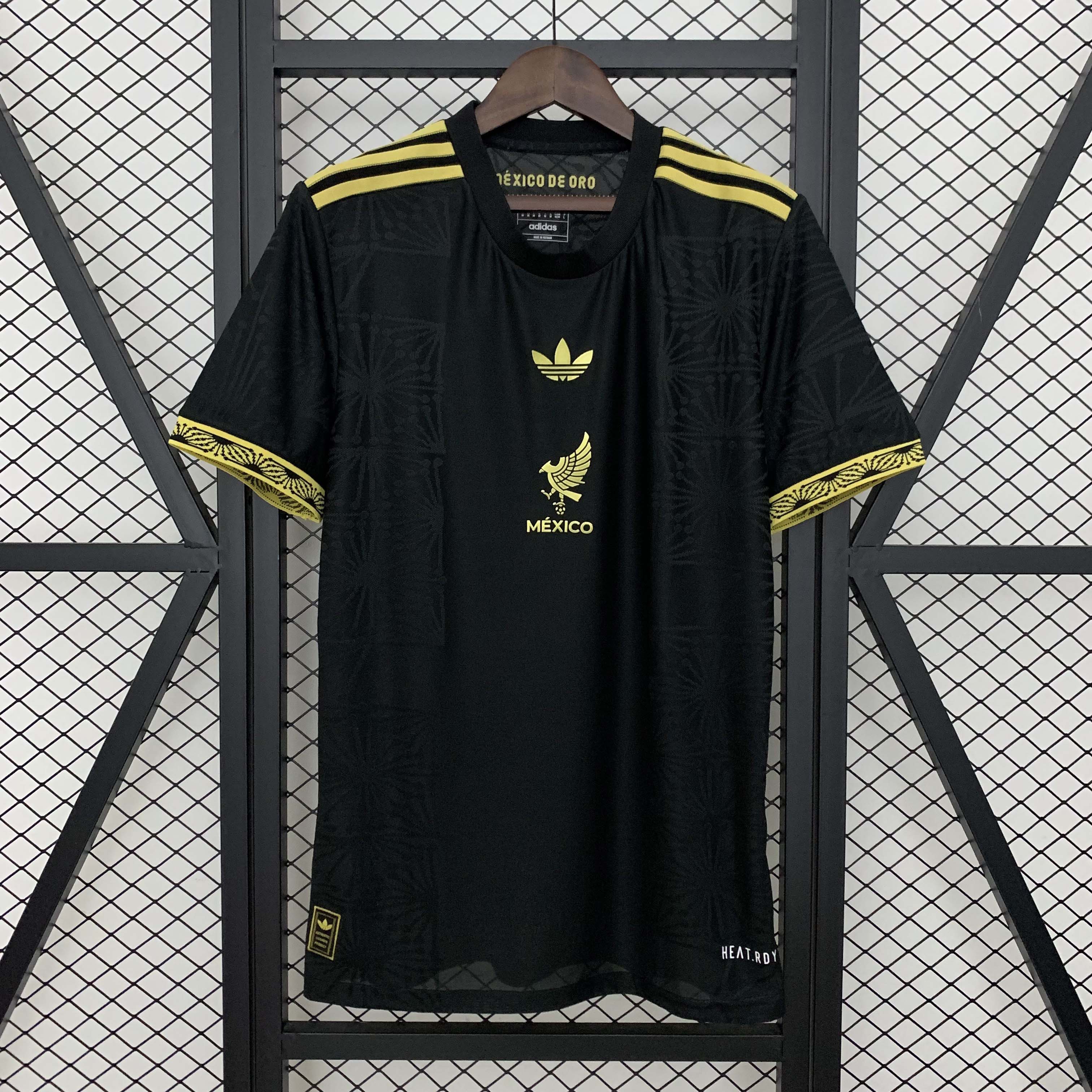 2025 Mexiko National Sonderedition schwarzes Fußballtrikot AAA Fan-Qualität