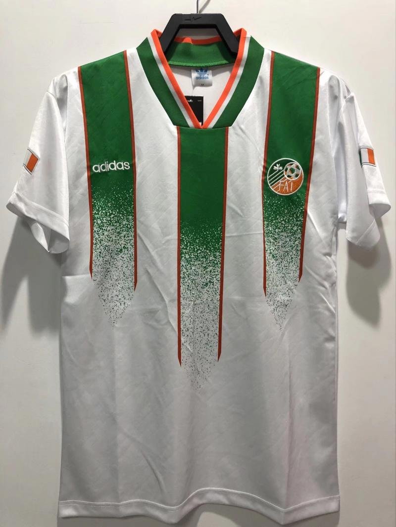 1994 レトロ アイルランド サードアウェイ フットボールシャツ タイ品質