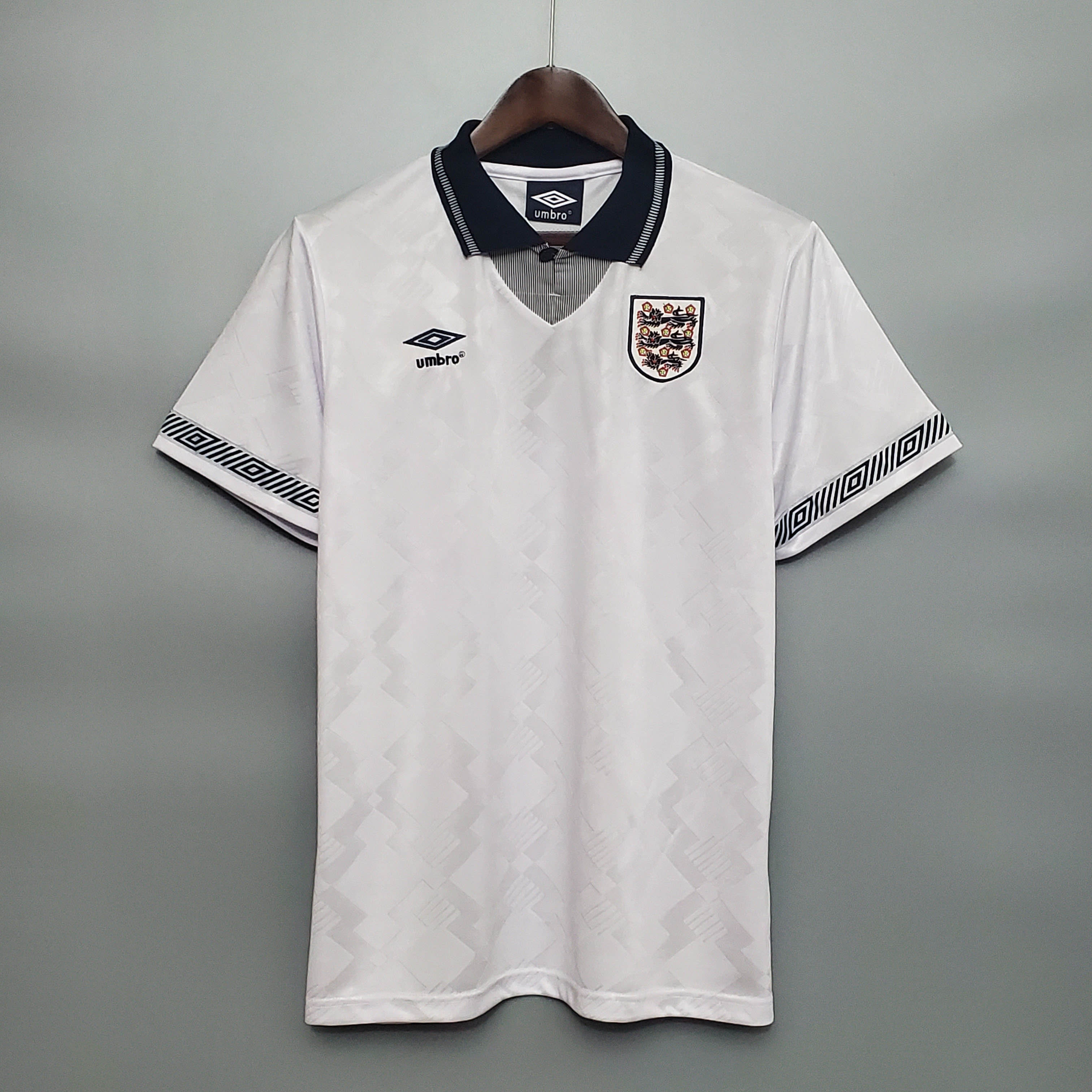 1990 Retro England Home Soccer Jersey 1:1 Thai Quality