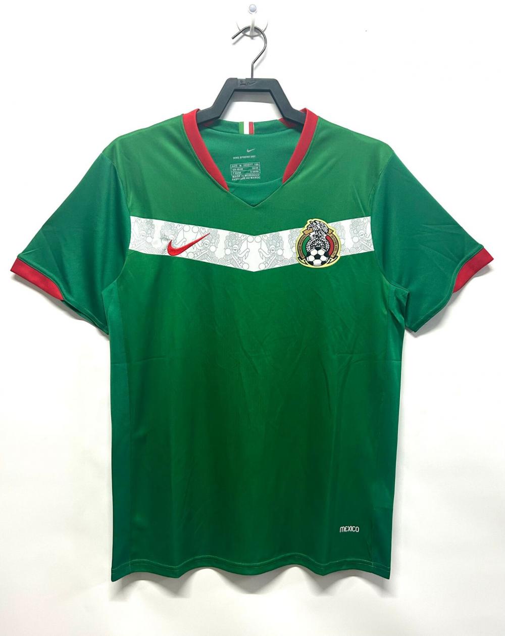 2006 Retro Mexico Home Soccer Jersey AAA fan-grade