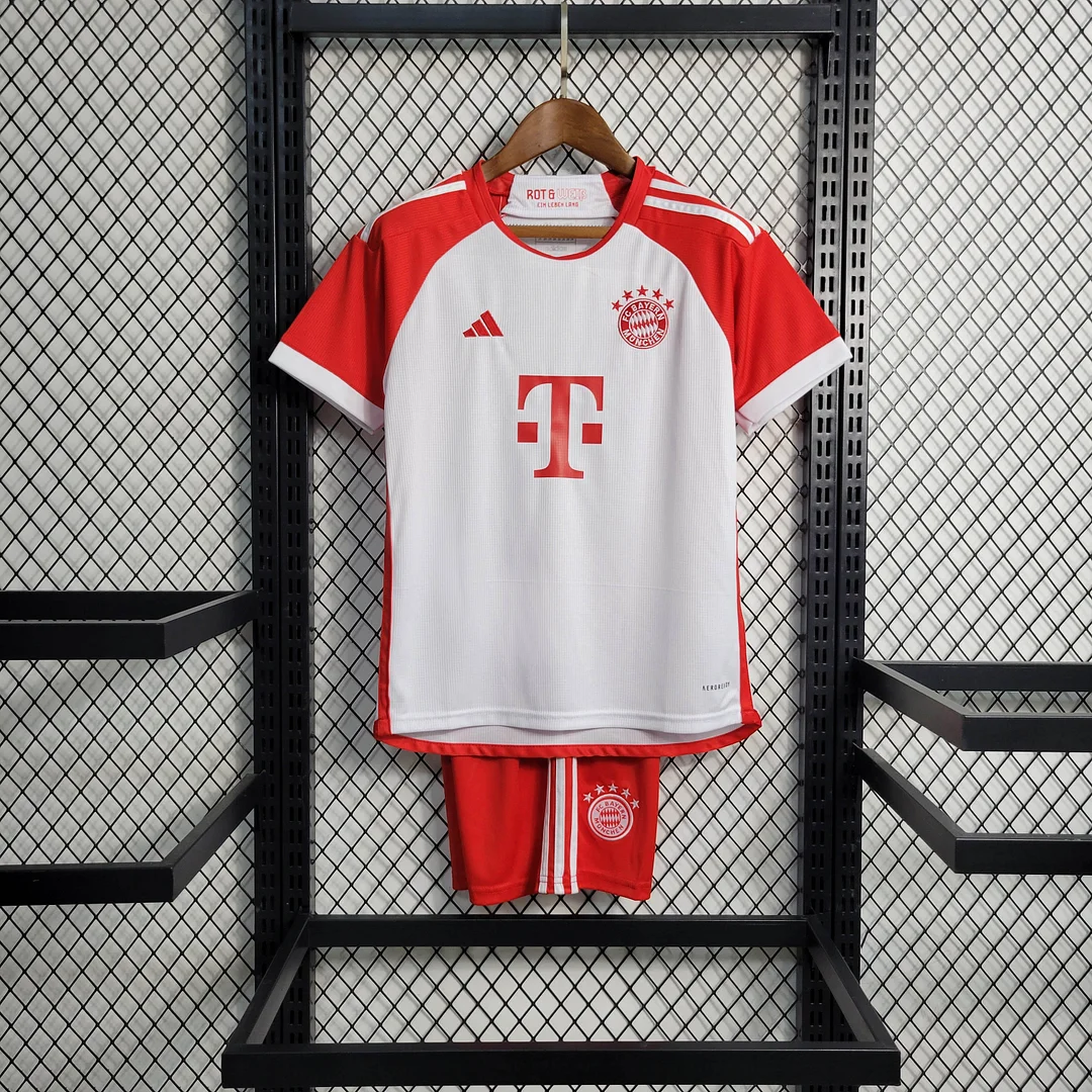 2023/2024 Bayern Munich Home Football Jersey AAA fan-grade Kids Size