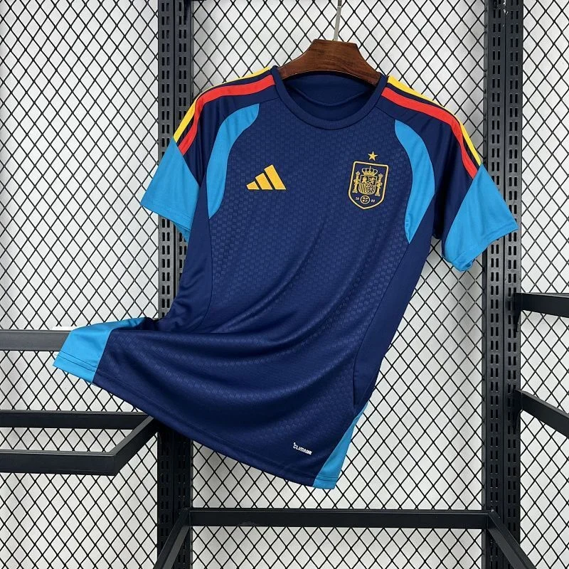 2026 Spain National Team Training Suit Blue Football Jersey 1:1 Thai Quality