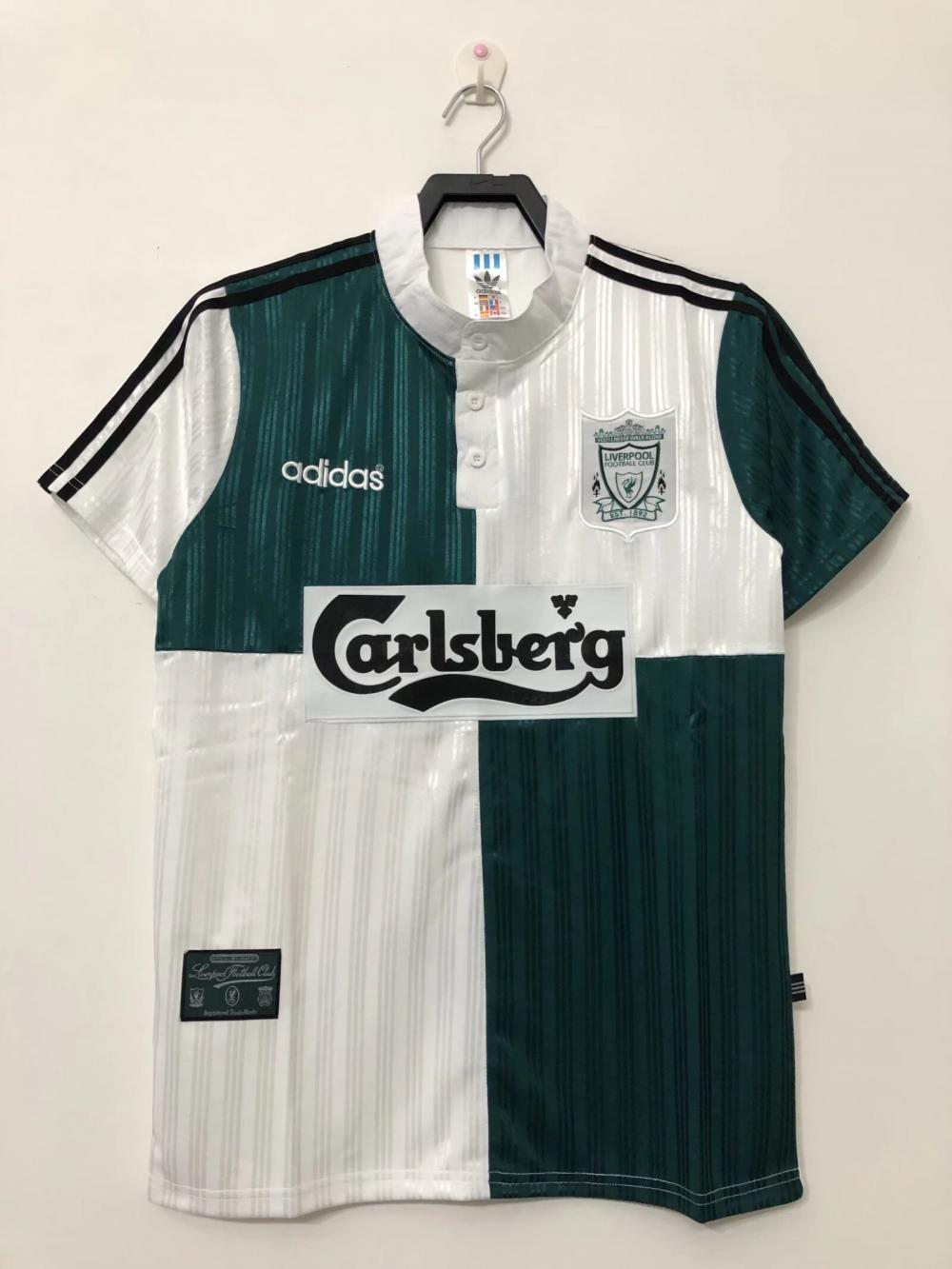 1995/1996 Retro Liverpool Camiseta de Visitante Calidad Tailandesa
