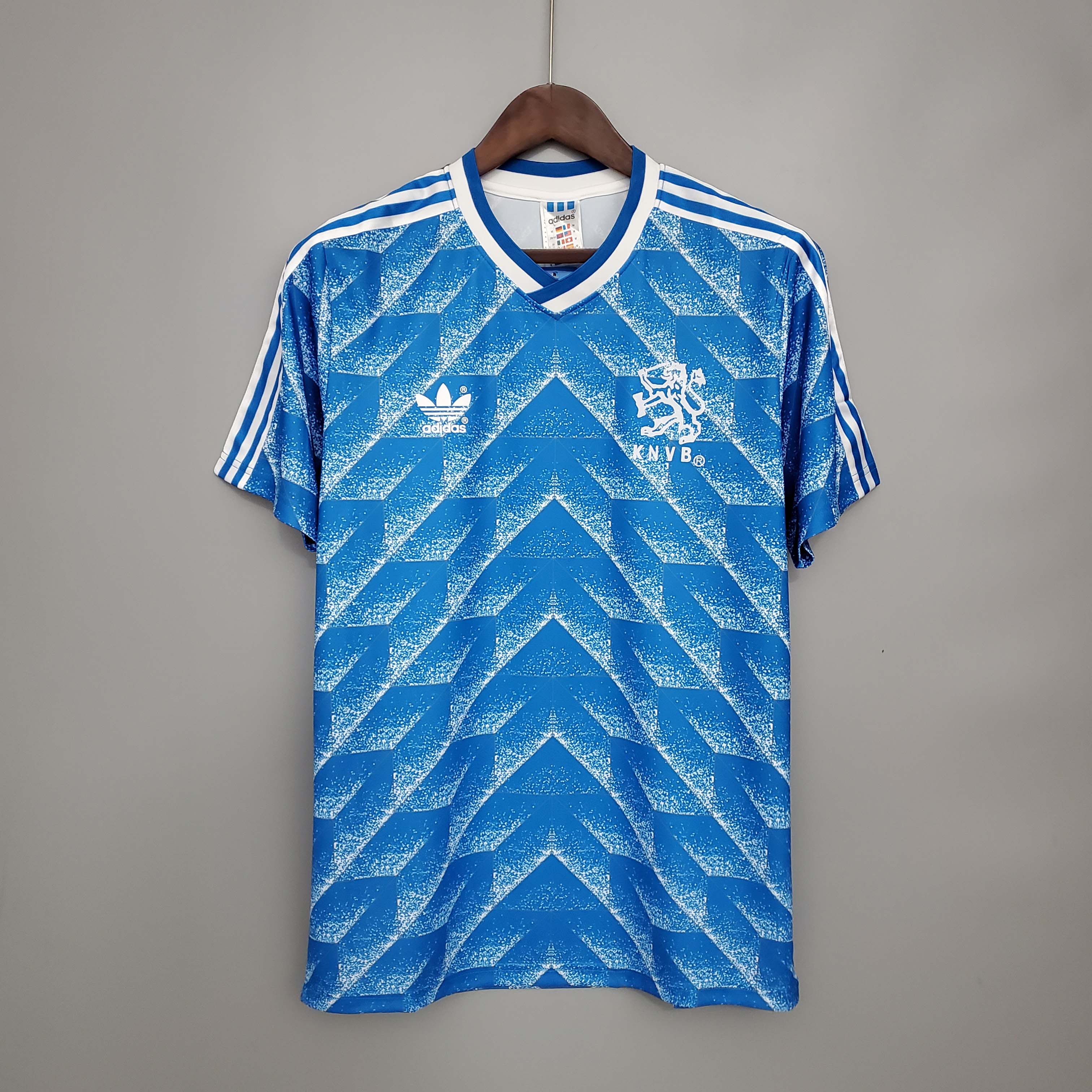 Camiseta Visitante Retro 1988 Países Bajos AAA calidad fan