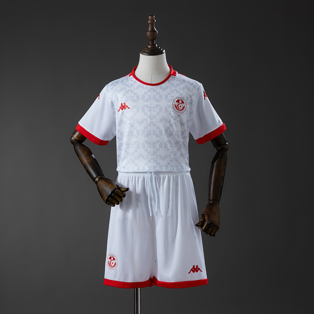 2026 Tunisia Away Kids Kit Jersey