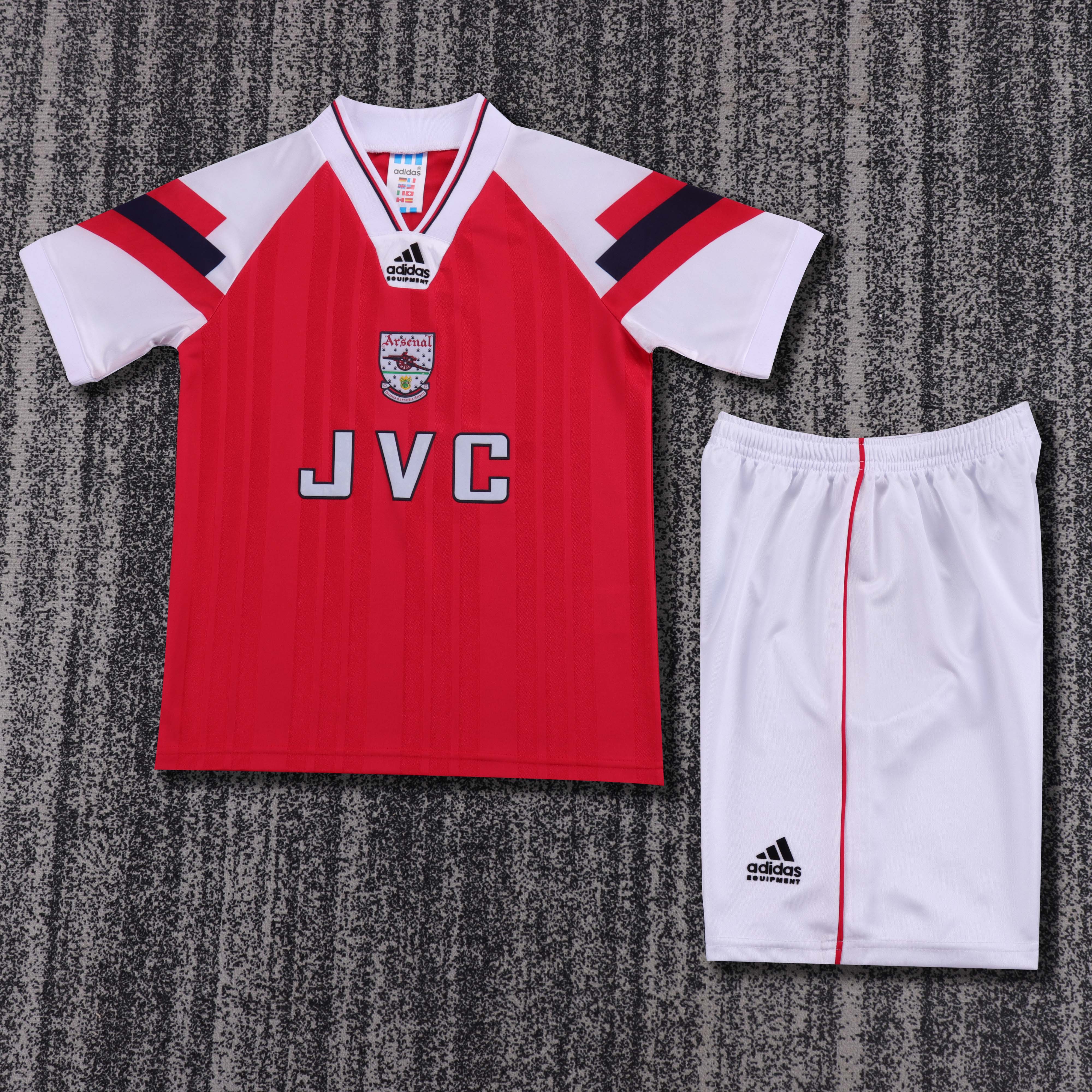 1992-1994 Retro Arsenal Home Football Shirt AAA fan-grade Kids Size