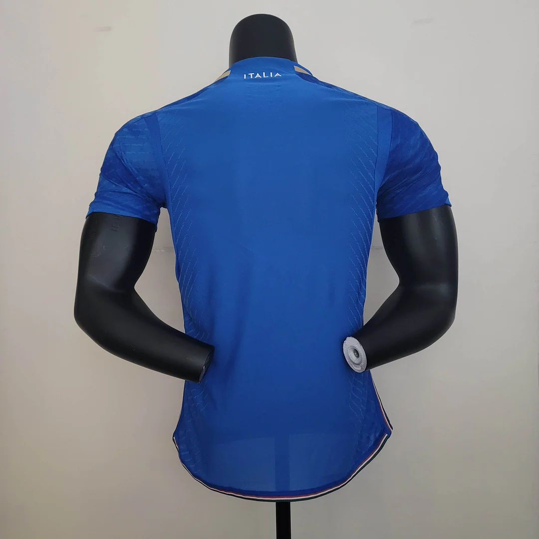 2023 Player Version Italy Home Soccer Shirt — view 2