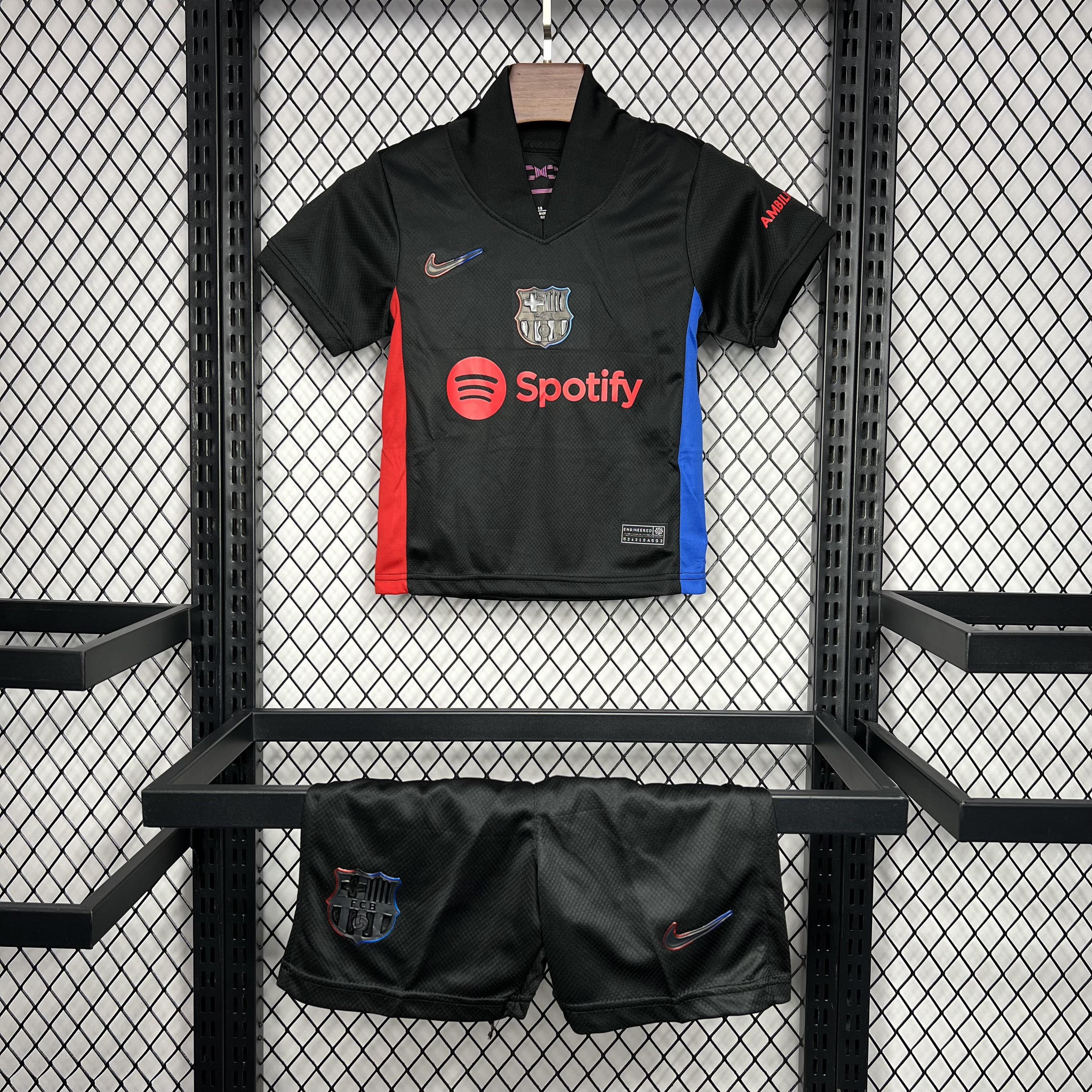 2024/2025 Barcelona Away Football Shirt AAA fan-grade Kids Size