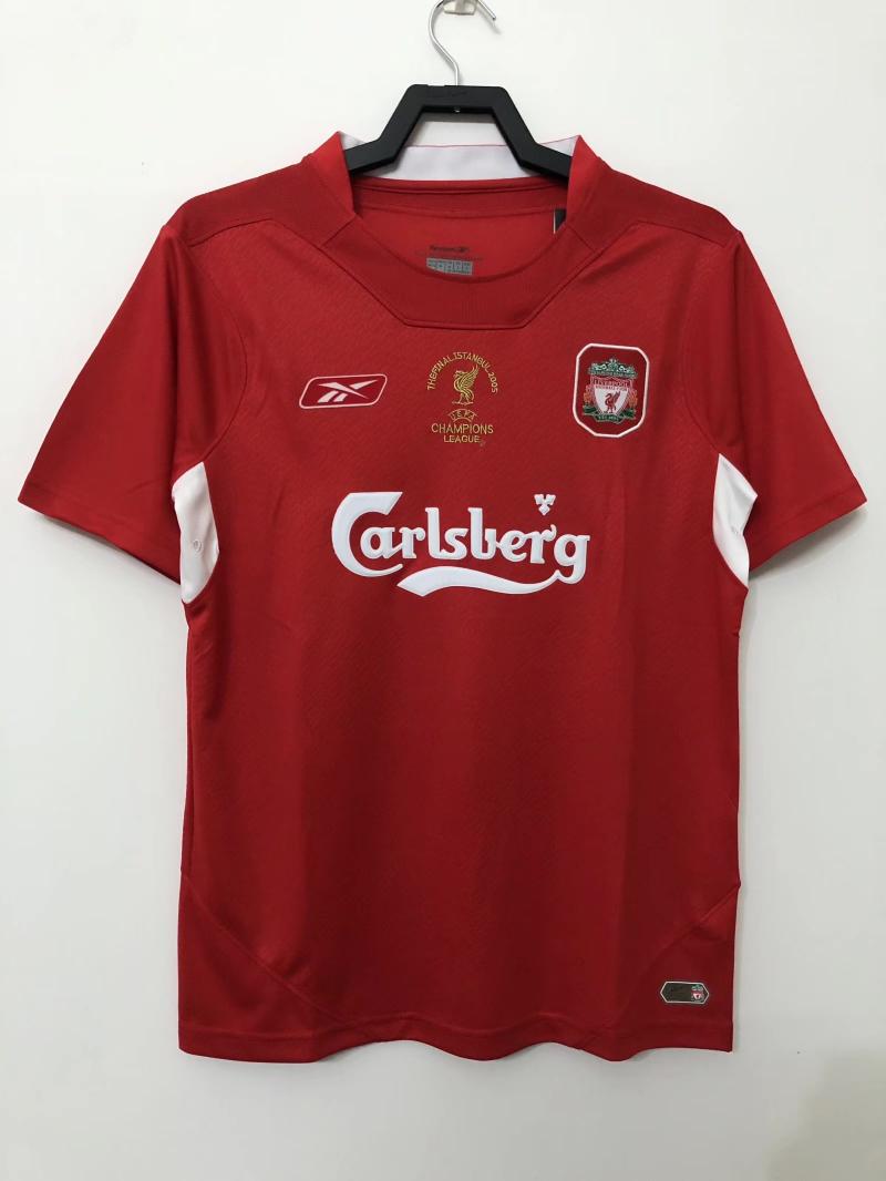 2004/2005 Retro Liverpool Camiseta de Local Calidad Tailandesa