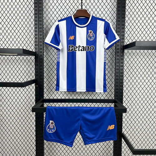 2025-2026 Porto Heimfußballtrikot Thai-Qualität Kindergröße