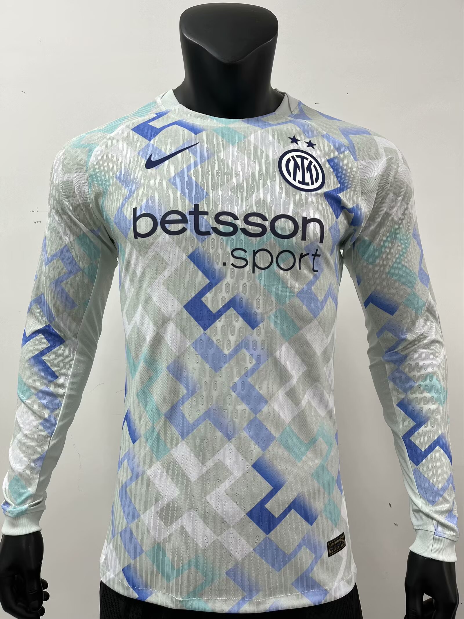 2025/2026 Long Sleeves Inter Milan Away Player Version Football Jersey fan-grade