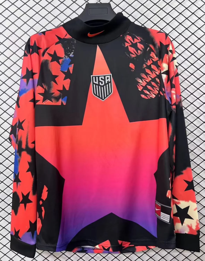 2025/2026 Long Sleeve United States National team Goalkeeper Football Shirt AAA fan-grade