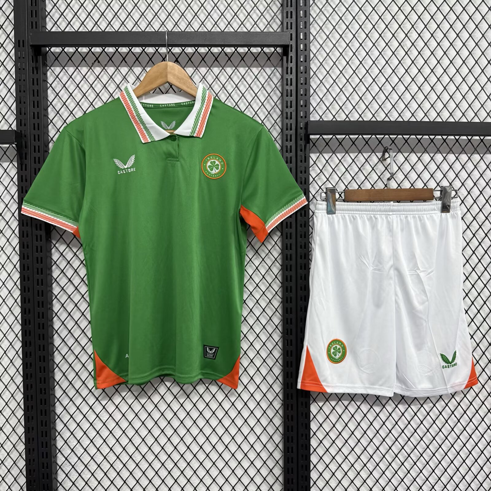 2025/2026 アイルランド ホーム サッカージャージ タイ品質 キッズサイズ