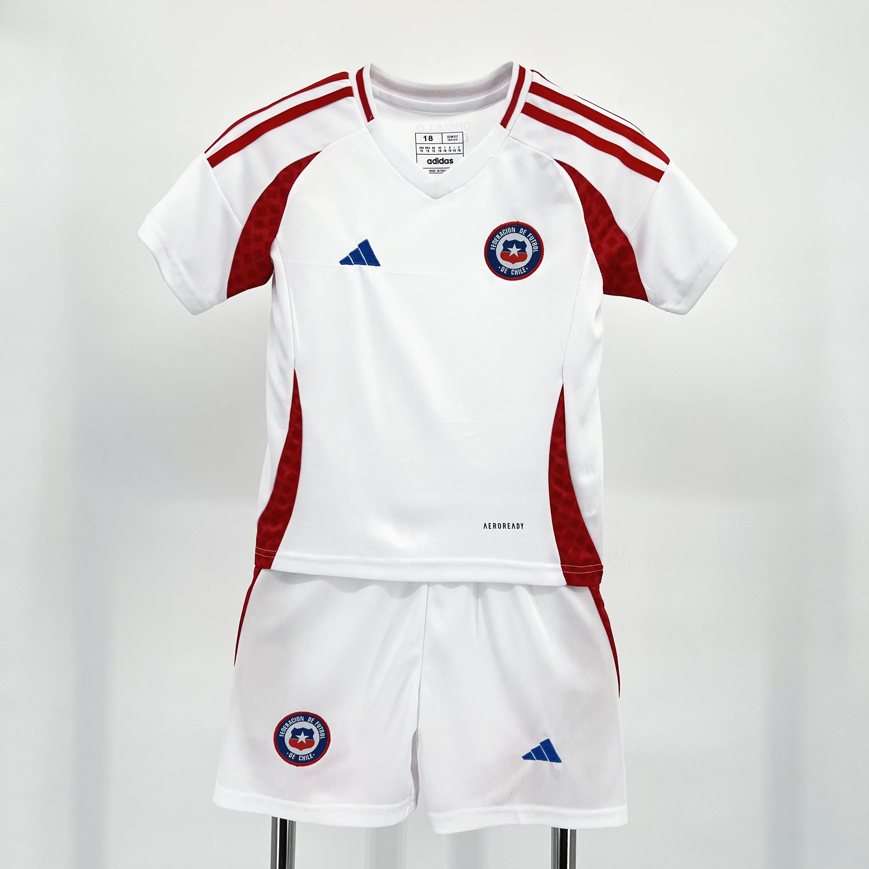 2024-2025 칠레 어웨이 축구 셔츠 키즈 사이즈