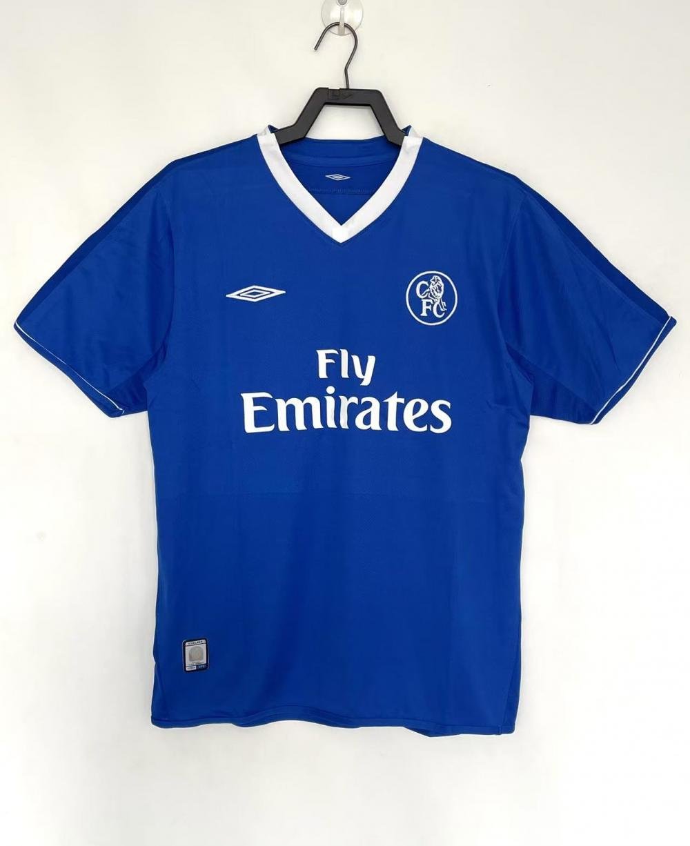 2003-2005 Retro Chelsea Home Football Shirt AAA fan-grade