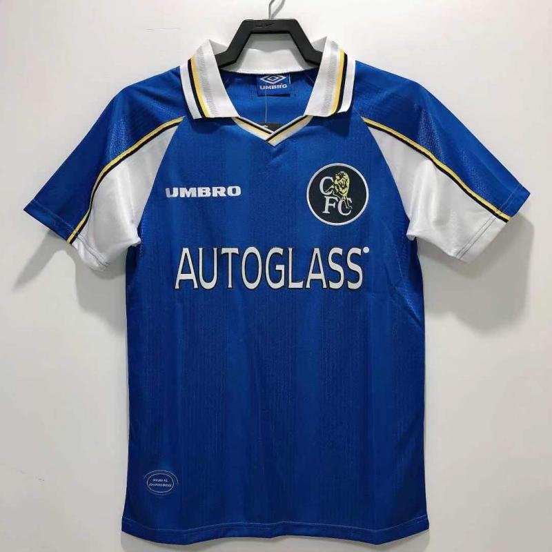 1997-1999 Retro Chelsea Home Football Shirt AAA fan-grade
