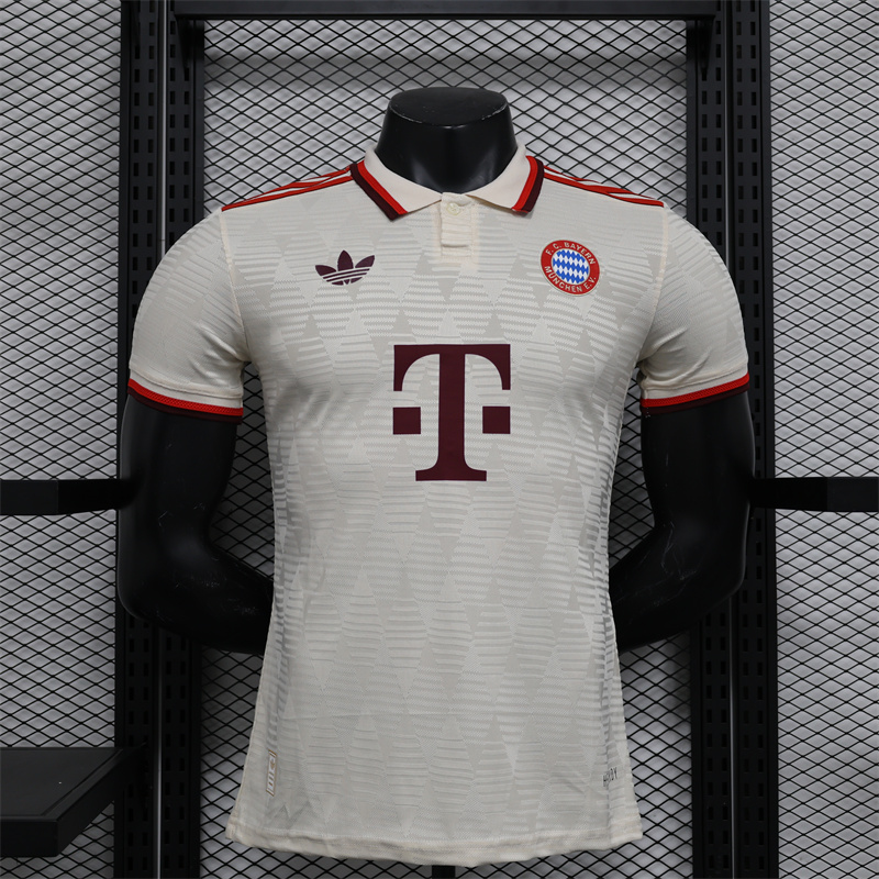 2024/2025 Player Version Bayern Munich Third Away Football Shirt AAA fan-grade