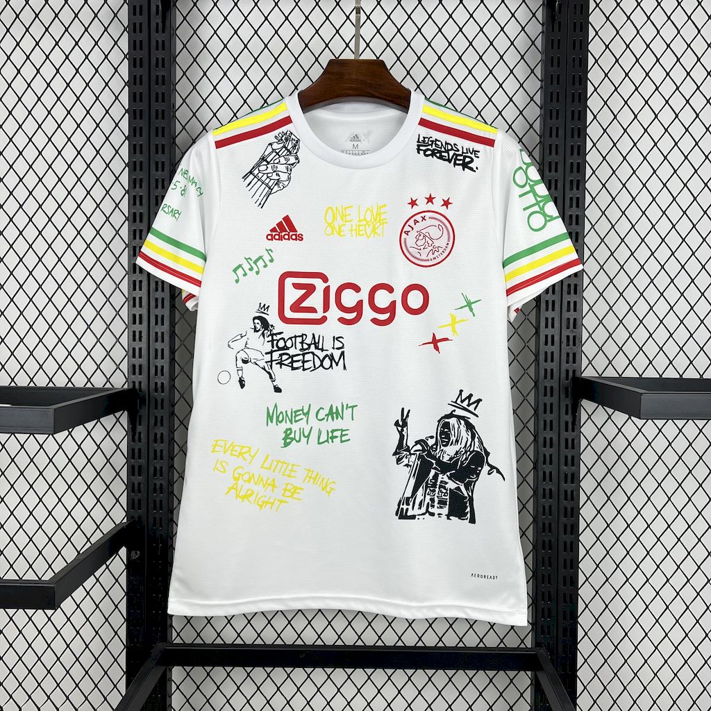 2025/2026 Ajax Doodle plate Fußballtrikot Thai-Qualität