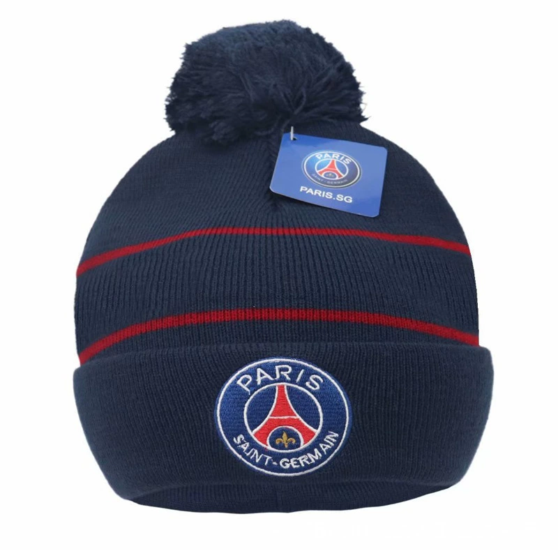PSG ファンウィンターニットビーニーポンハット — main view