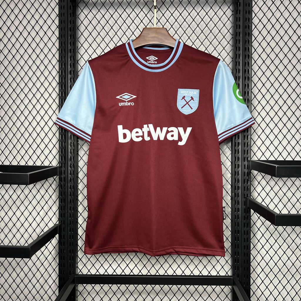 2024/2025 West Ham United Fußballtrikot Heim Thai-Qualität