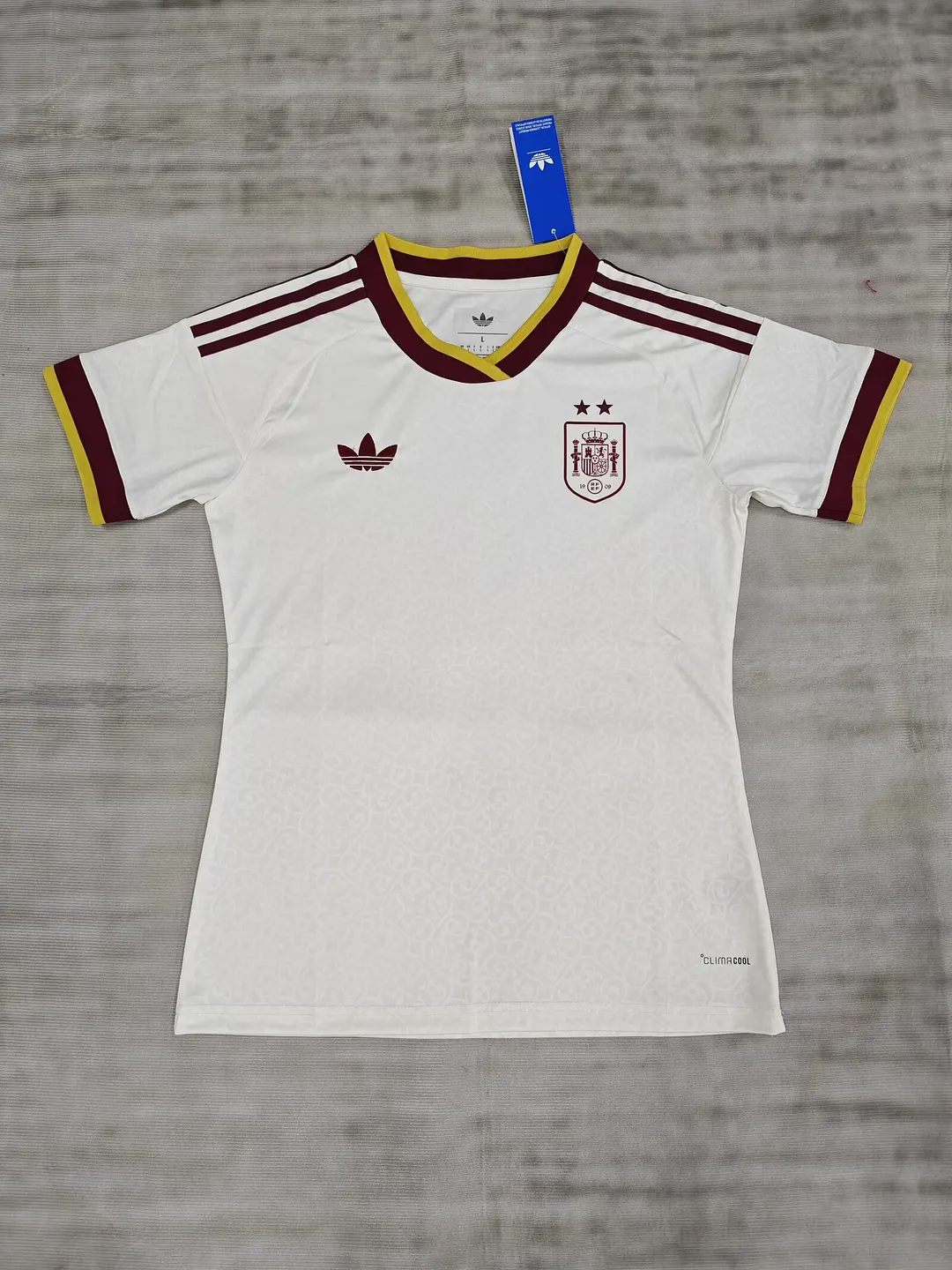 2026 Spain National Team Away Double Star Women Football Jersey 1:1 Thai Quality