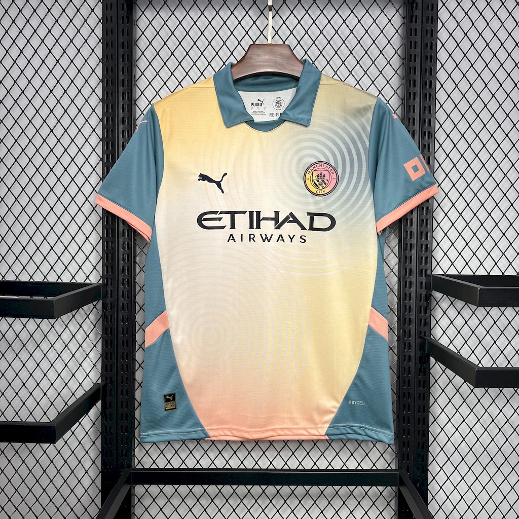 2024/2025 Manchester City Fourth Away Football Shirt AAA fan-grade