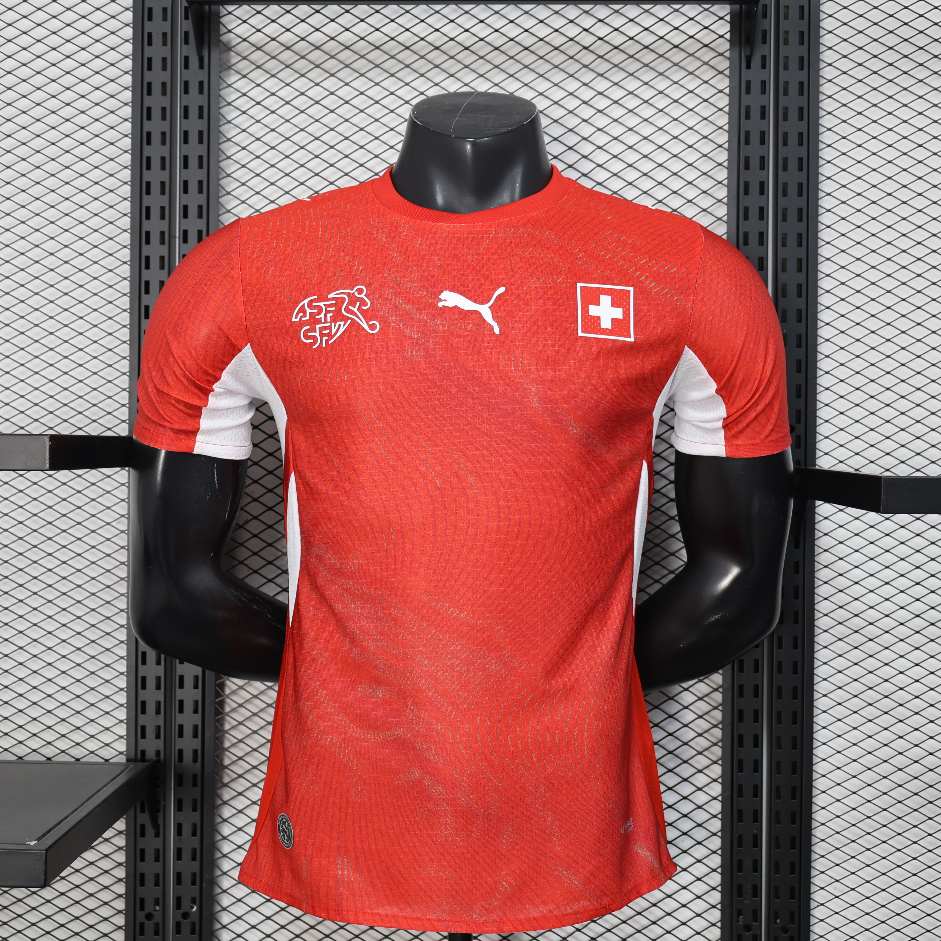 نسخة اللاعب قميص منتخب سويسرا الأساسي 2026 جودة تايلاندية 1:1