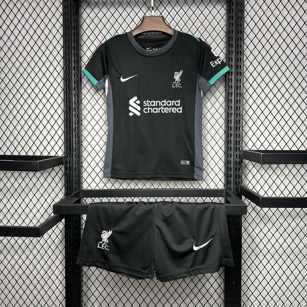 2024/2025 Liverpool Away Soccer Jersey AAA fan-grade Kids Size
