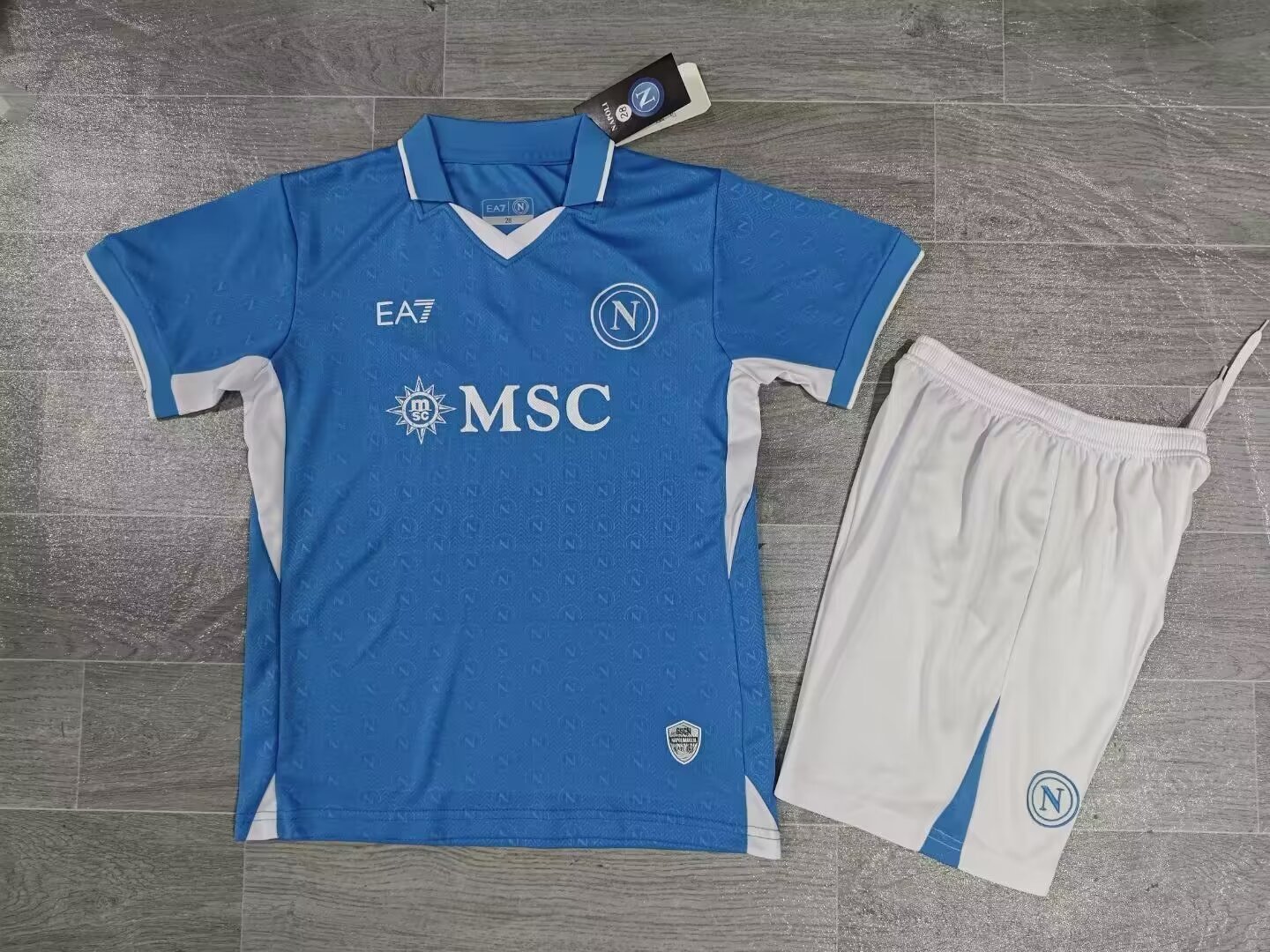 2024/2025 Napoli Home Soccer Jersey AAA fan-grade Kids Size