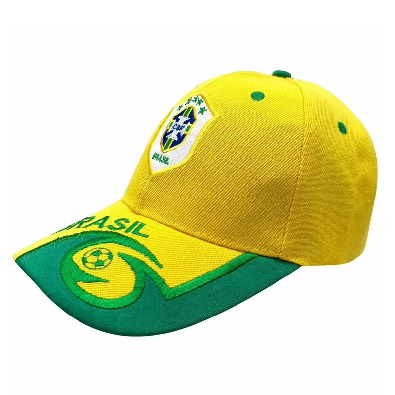 Brazil CBF Fan Football Cap
