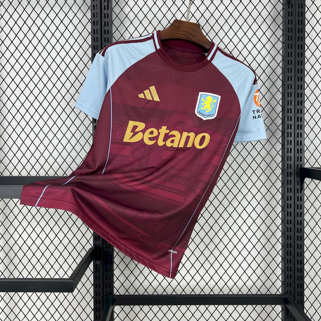 2025/2026 Aston Villa Home Football Shirt AAA fan-grade