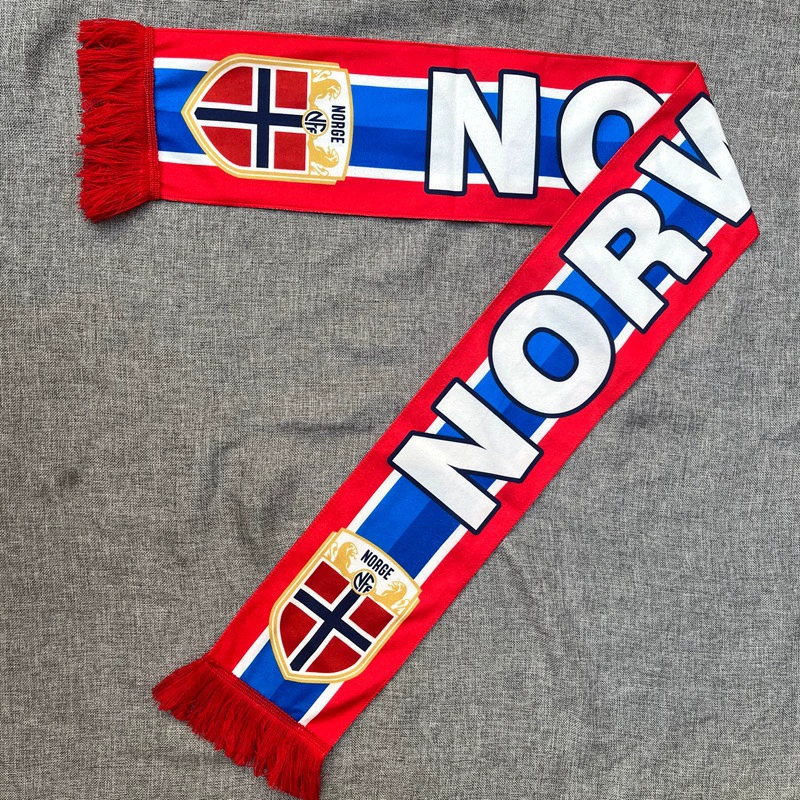 2026 World Cup Norway Fan Soccer Scarf