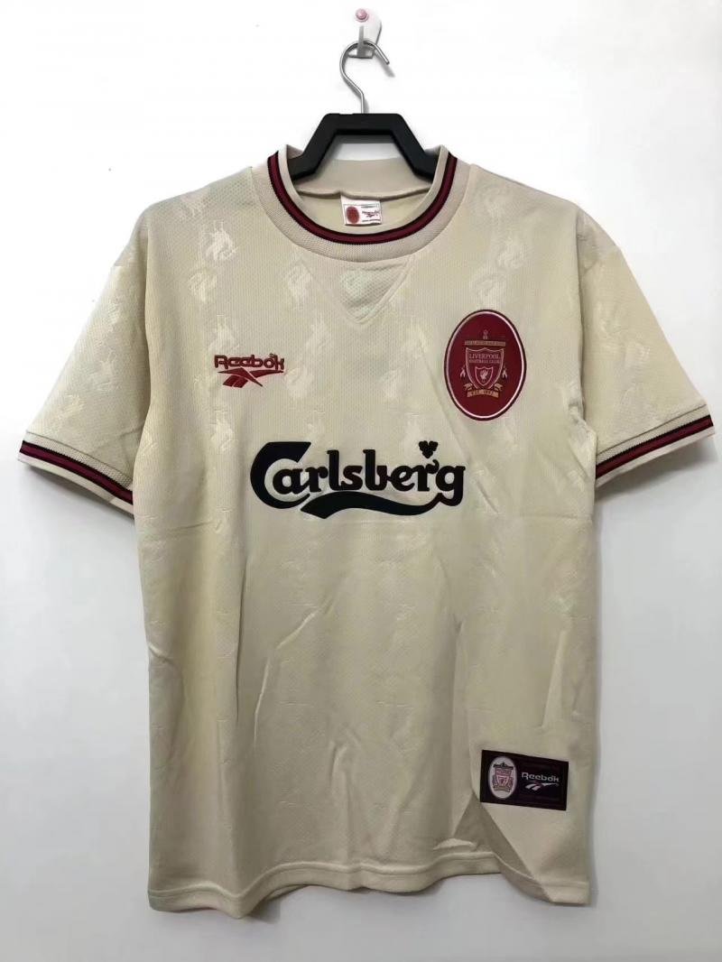 1996/1997 Retro Liverpool Camiseta de Visitante Calidad Tailandesa