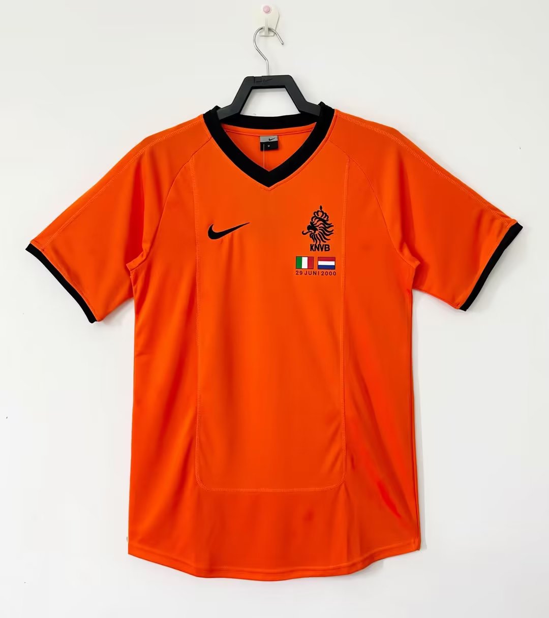 2000 Retro Países Bajos Local Camiseta Fútbol Calidad Thai