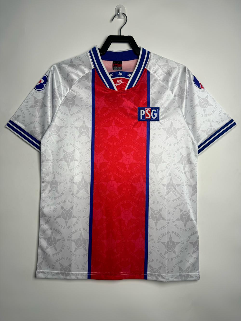 1994/1995 Retro Psg Paris Saint-Germain Camiseta Visitante Calidad Tailandesa