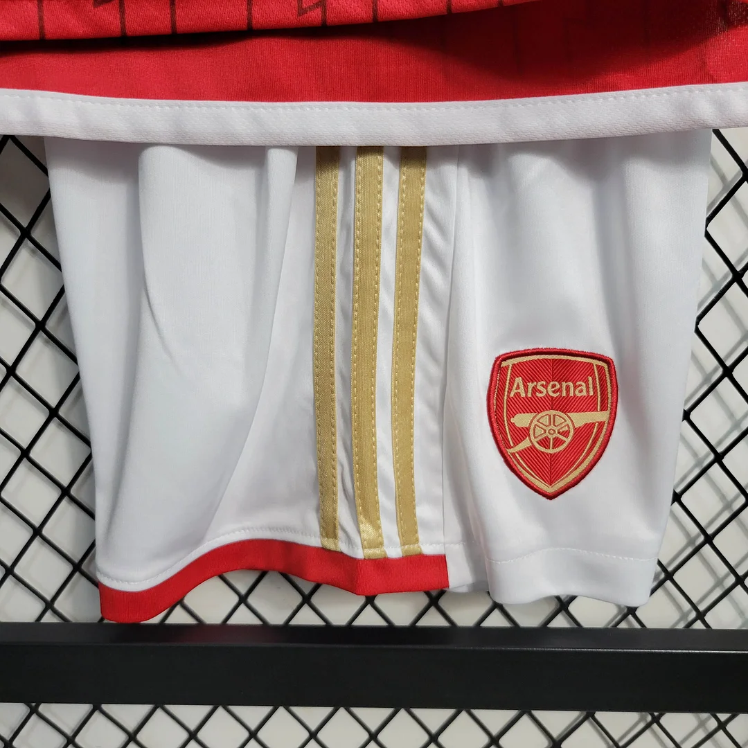 2023/2024 Arsenal Heim Fußballtrikot Kindergröße — view 4