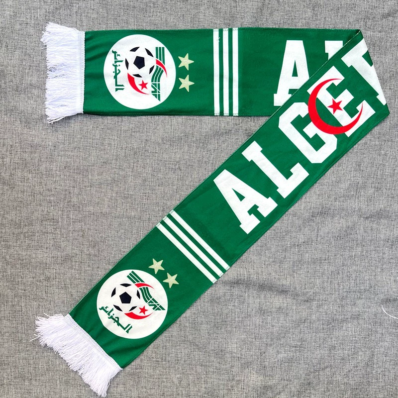 2026 World Cup Algeria Fan Soccer Scarf