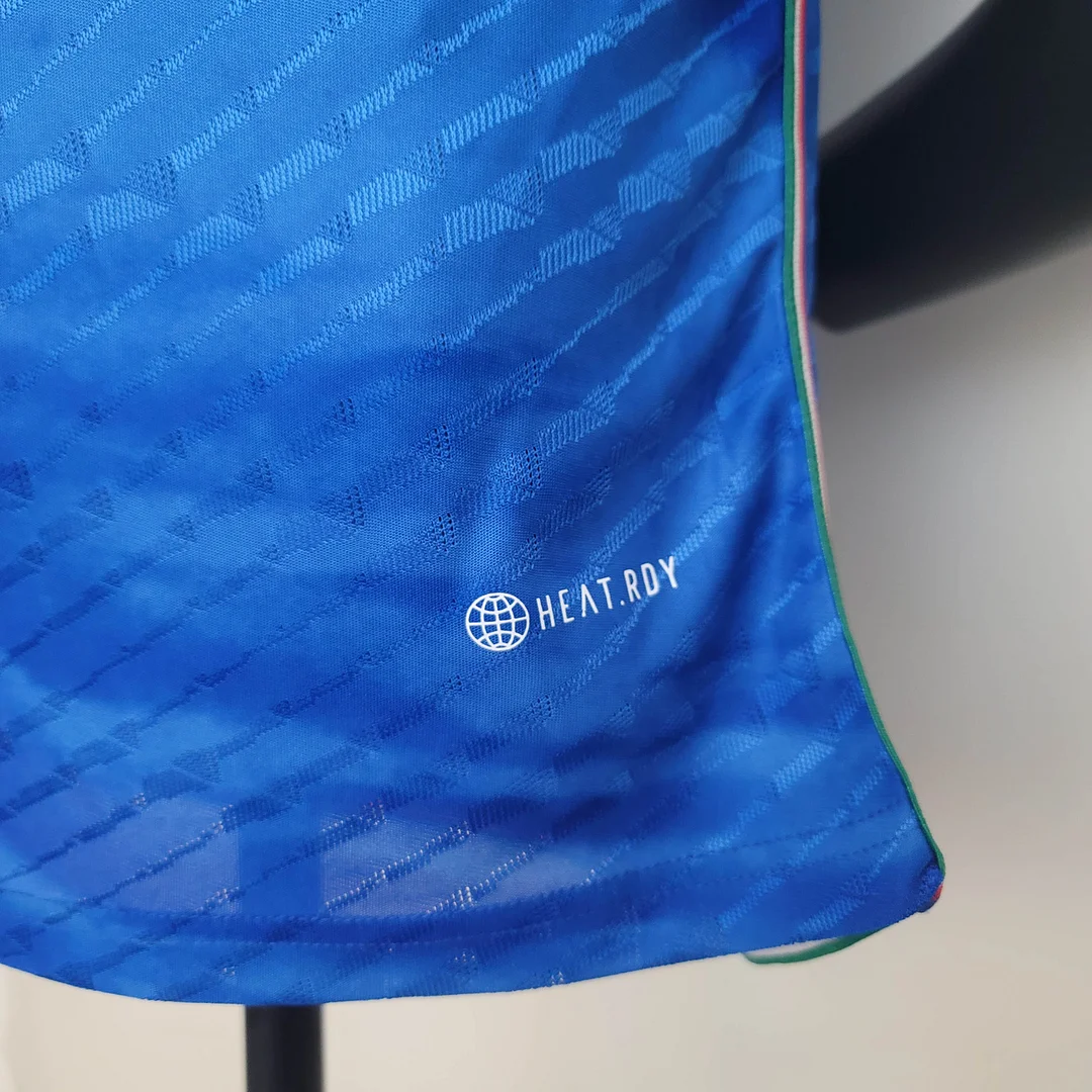 2023 Player Version Italy Home Soccer Shirt — view 8