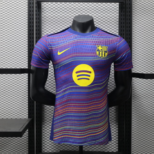 2025/2026 Player Version Barcelona Pre-race Suit Football Jersey AAA fan-grade