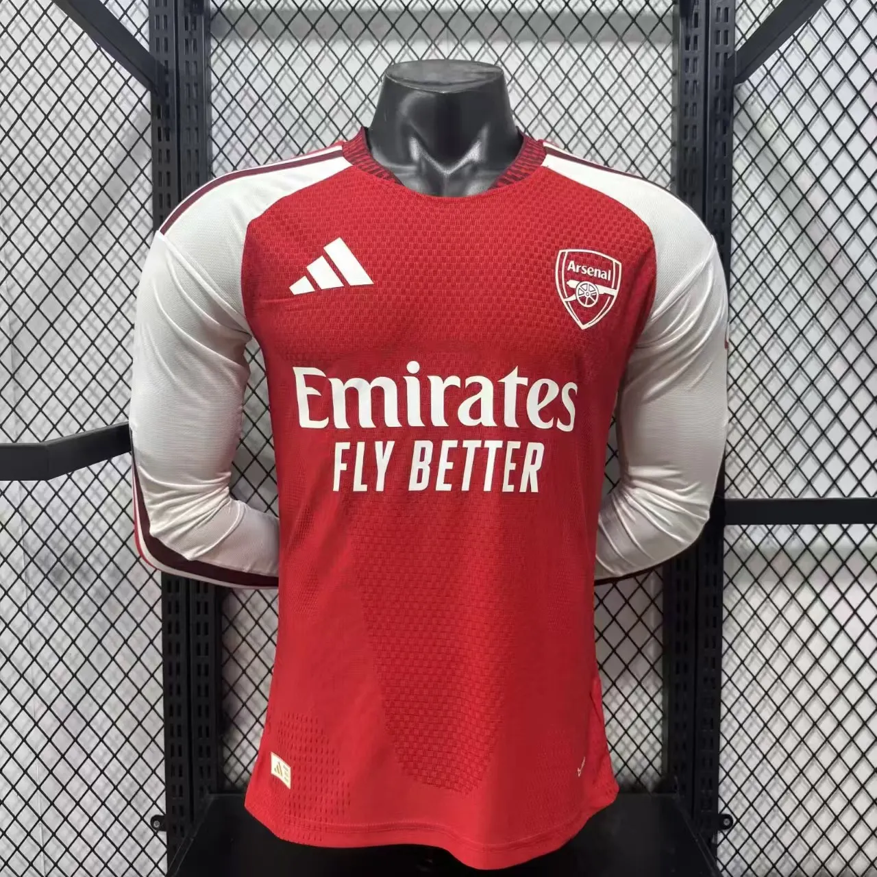 2026/2027 Long Sleeve Player Version Arsenal Home Football Jersey 1:1 Thai Quality