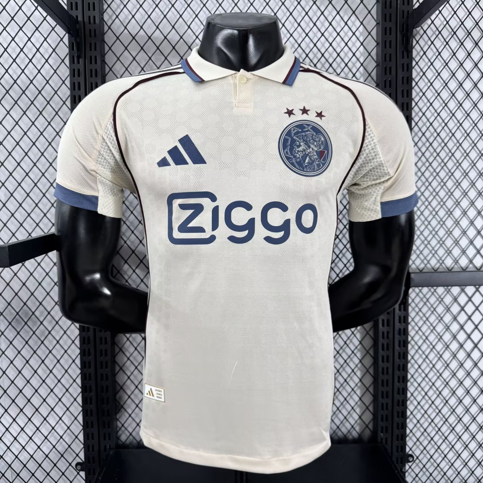 2025/2026 Spieler Version Ajax Auswärts Fußballtrikot AAA fan-gradät