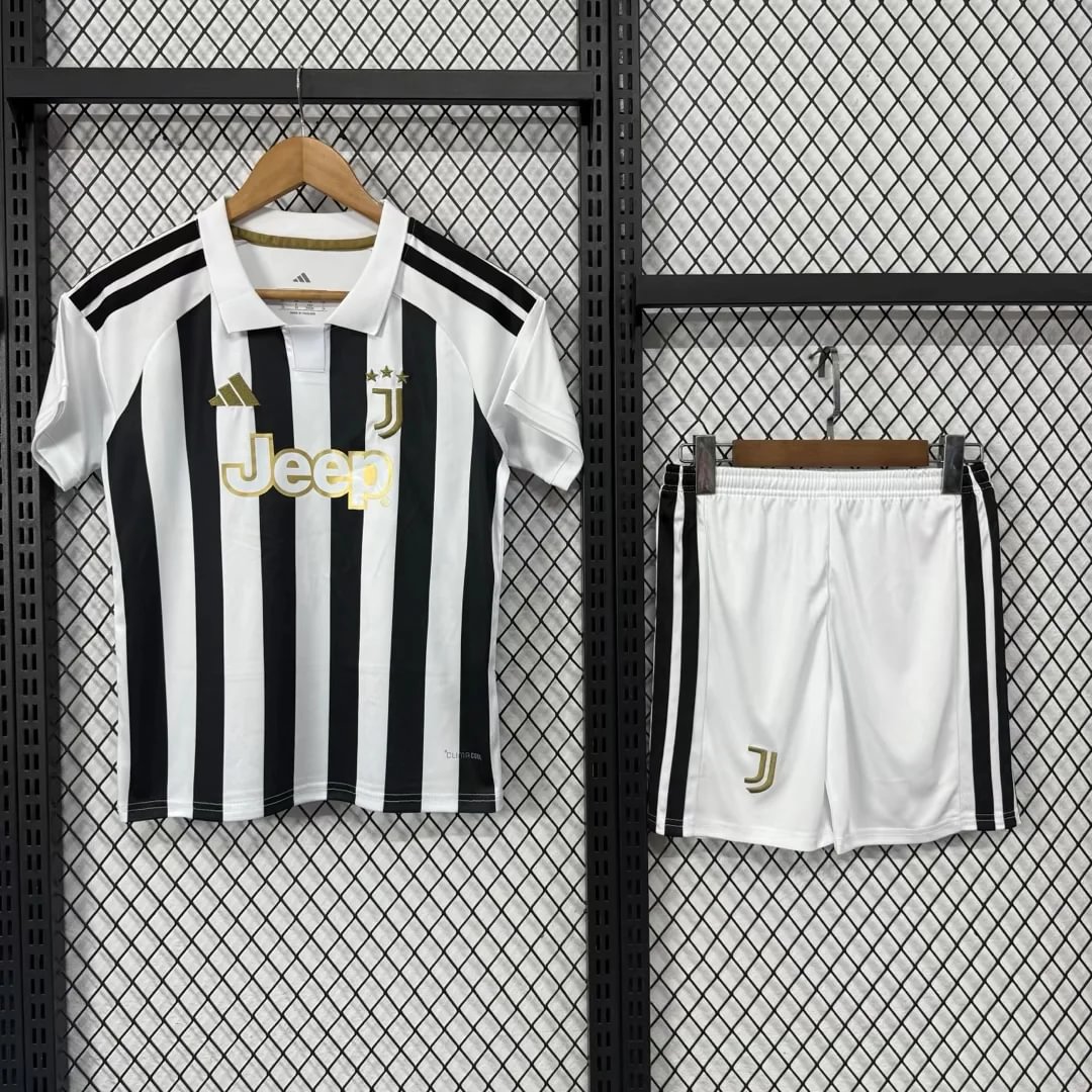 2026/2027 Juventus Home Football Jersey 1:1 Thai Quality Kids Size