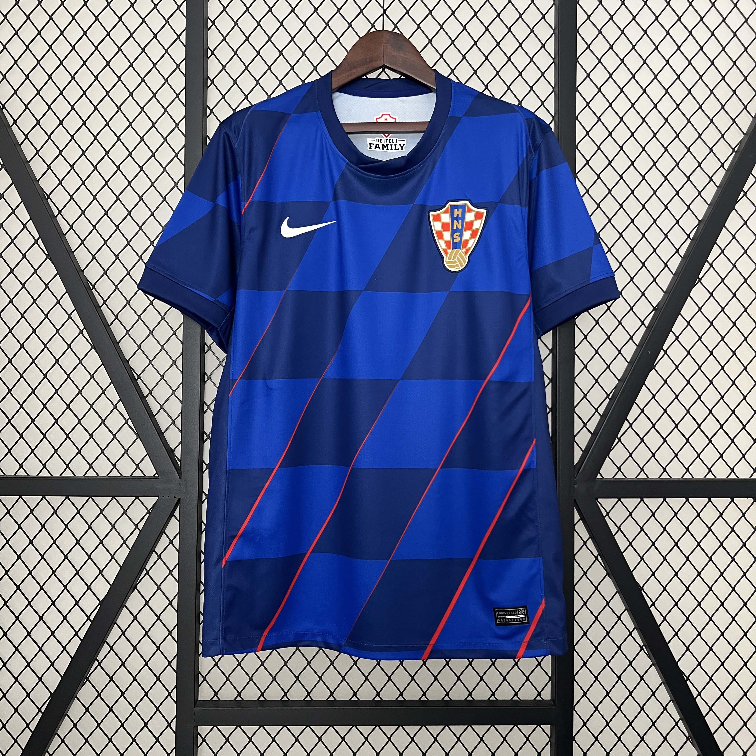2024 Croatia National Team Away Football Shirt AAA fan-grade
