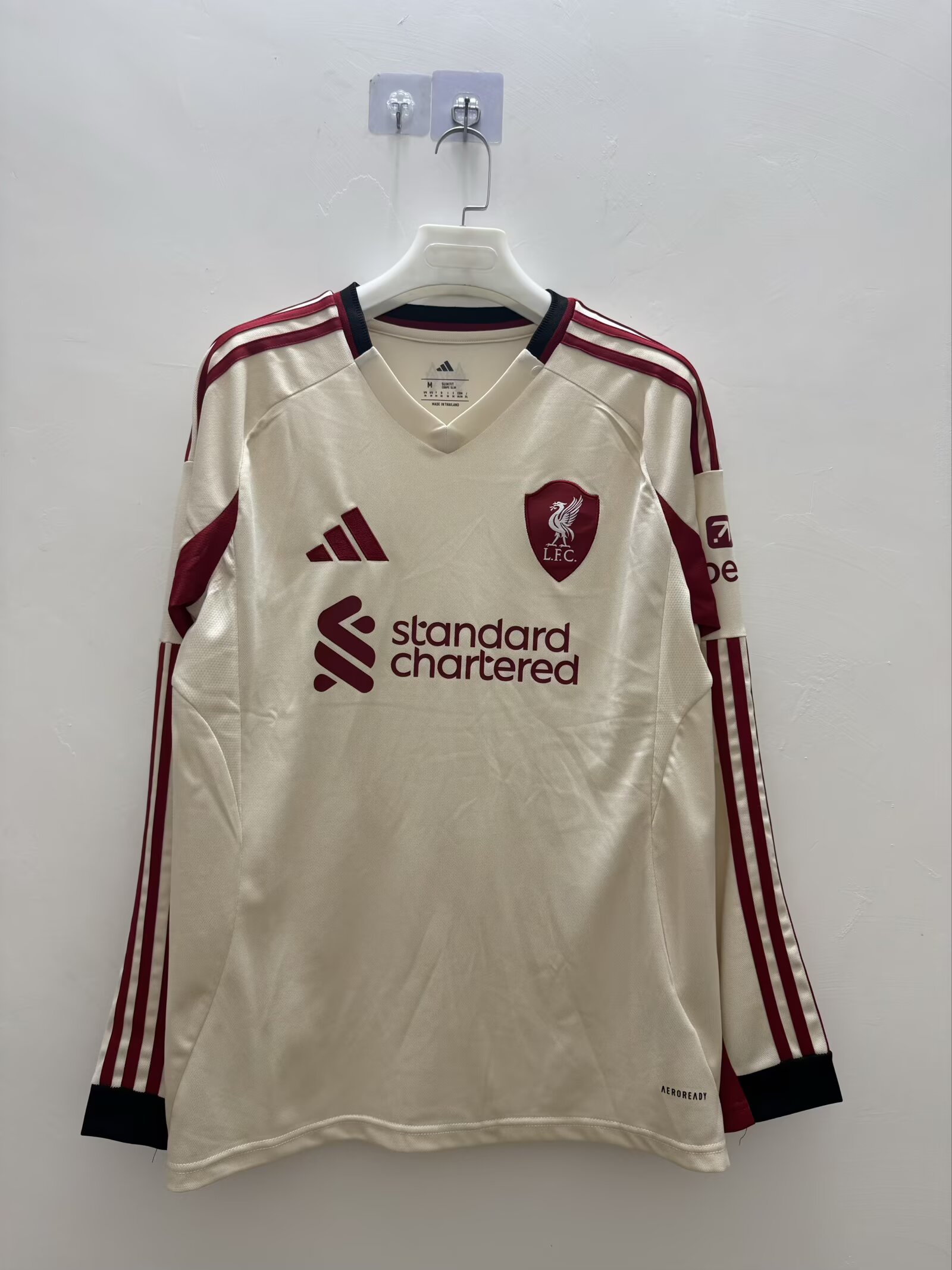 2025/2026 Long Sleeves Liverpool Away Soccer Football Jersey AAA fan-grade