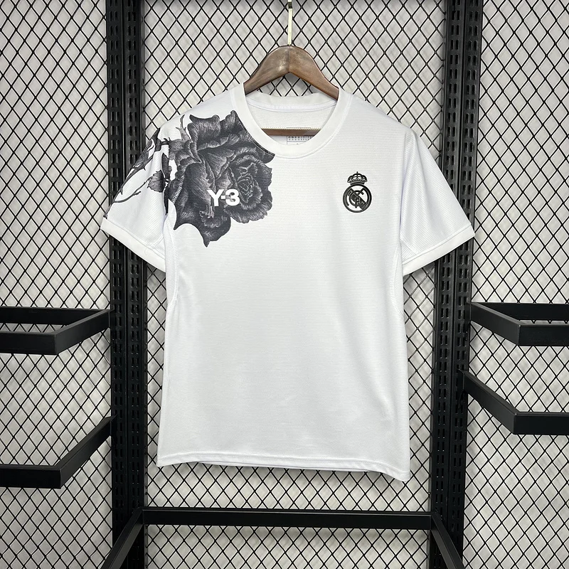 2024/2025 Real Madrid Y-3 Weiß Sonderedition Trikot — main view