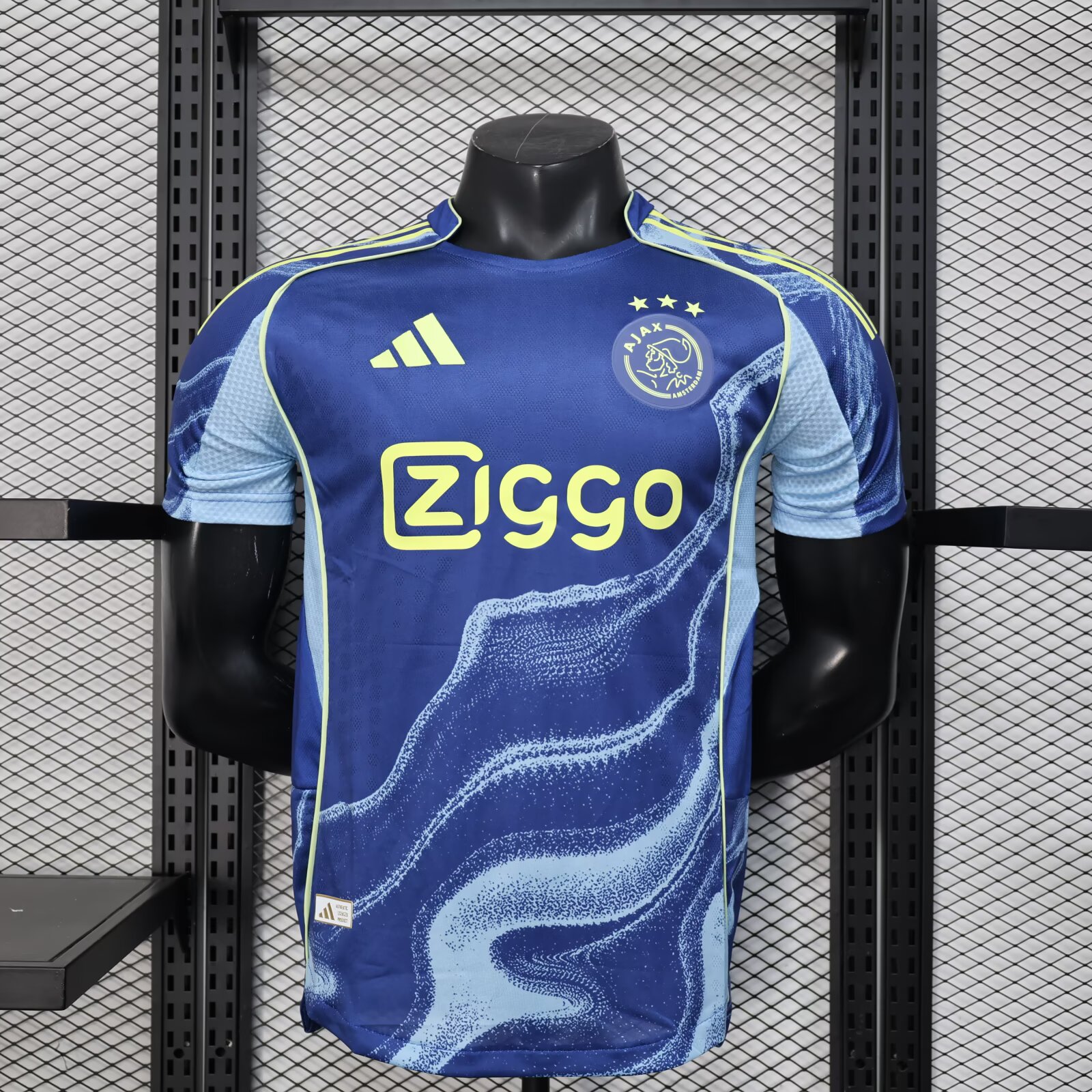 2025/2026 Spielerversion Ajax Auswärtsfußballtrikot Thai-Qualität