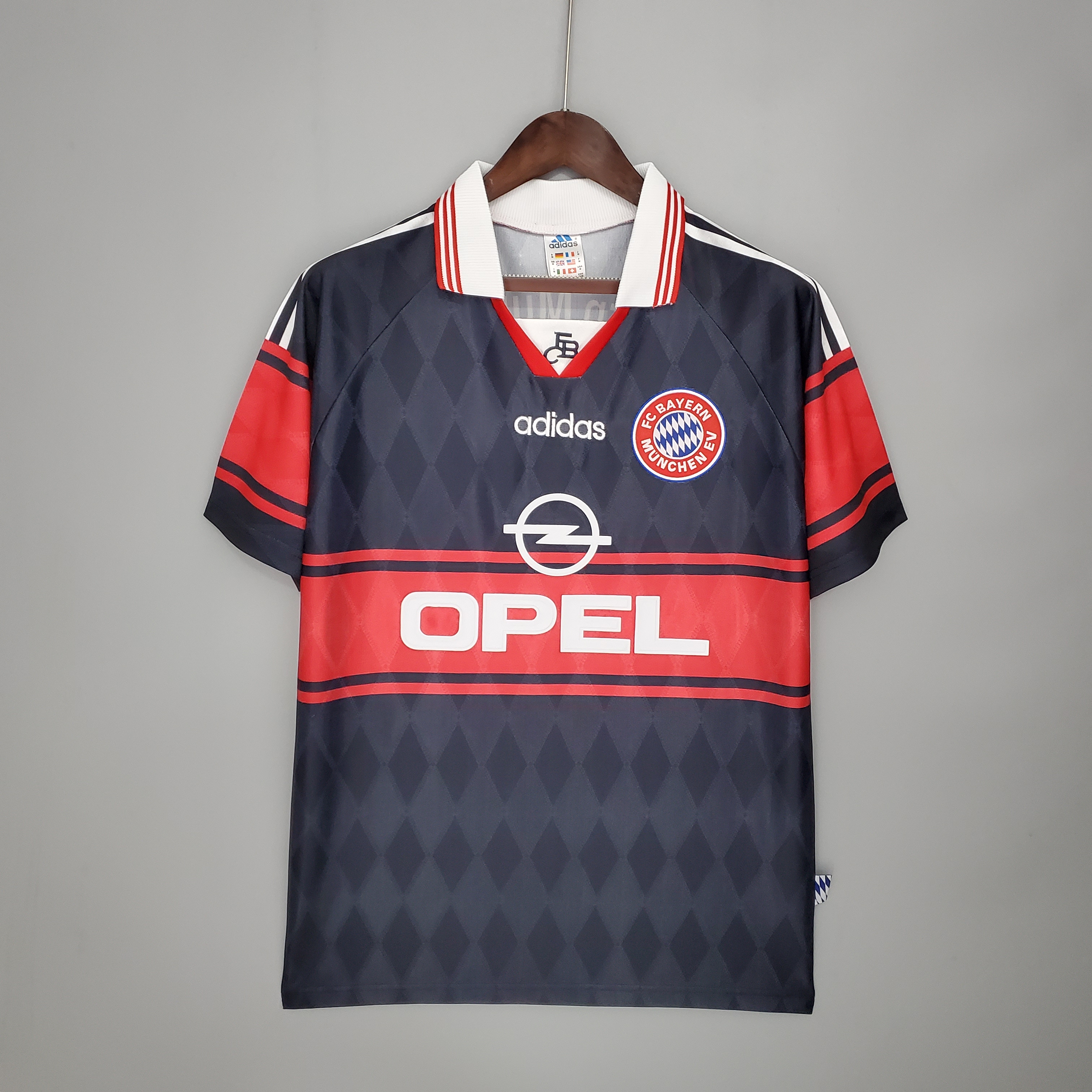 1997/1999 Retro Bayern Munich Home Football Jersey AAA fan-grade