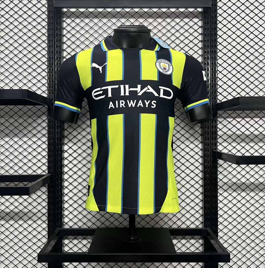 2024/2025 Player Version Manchester City Away Football Shirt AAA fan-grade