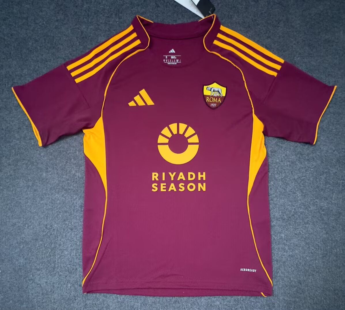 2025/2026 Roma Home Football Jersey AAA fan-grade